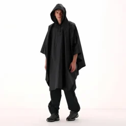 Regenponcho mit fest angebrachter Kapuze Unisex><noscript><img width=