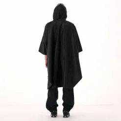 Regenponcho mit fest angebrachter Kapuze Unisex><noscript><img width=
