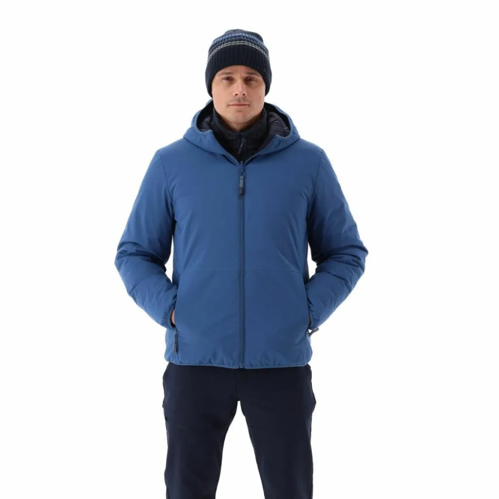 Reversible Herrenjacke mit feststehender Kapuze>CMP Hot