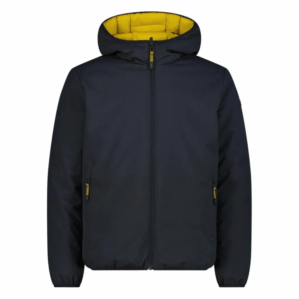 Reversible Herrenjacke mit feststehender Kapuze>CMP Hot