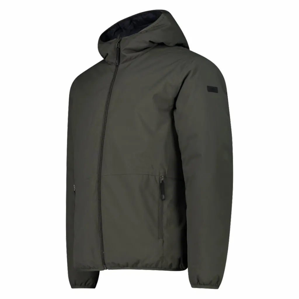 Reversible Herrenjacke mit feststehender Kapuze>CMP Hot