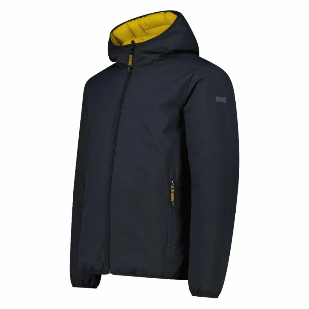 Reversible Herrenjacke mit feststehender Kapuze>CMP Hot