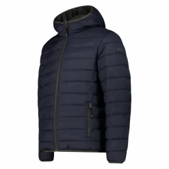 Reversible Herrenjacke mit feststehender Kapuze><noscript><img width=