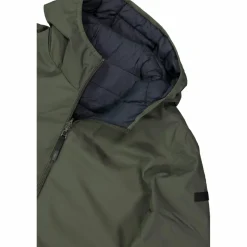 Reversible Herrenjacke mit feststehender Kapuze><noscript><img width=