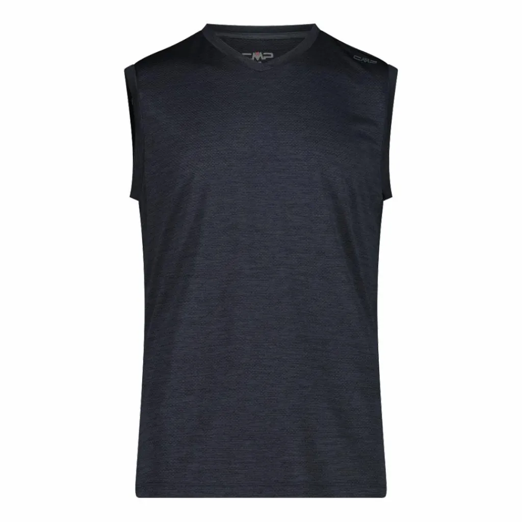 Ärmelloses Herren-T-Shirt aus Piquéstrick>CMP Hot