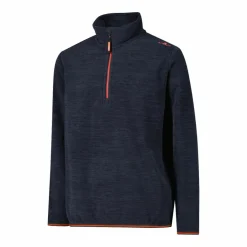 Second-Layer-Jungen-Rollkragenpullover in Mélange-Optik><noscript><img width=