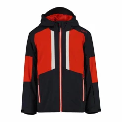 Skijacke aus Twill für Jungen mit Kapuze>CMP Discount