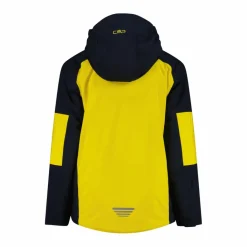 Skijacke aus Twill für Jungen mit Kapuze><noscript><img width=