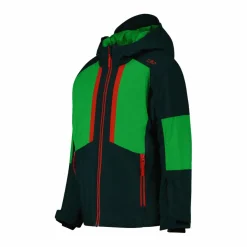 Skijacke aus Twill für Jungen mit Kapuze><noscript><img width=