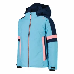 Skijacke für Mädchen mit abnehmbarer Kapuze><noscript><img width=