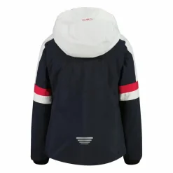 Skijacke für Mädchen mit abnehmbarer Kapuze><noscript><img width=