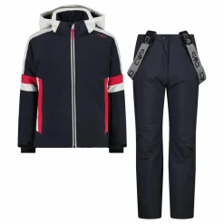 Skiset für Mädchen aus Twill><noscript><img width=