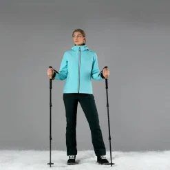Softshell-Damenjacke mit abnehmbarer Kapuze><noscript><img width=