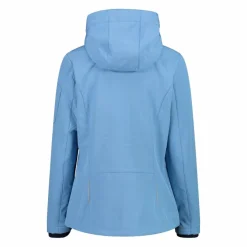 Softshell-Damenjacke mit abnehmbarer Kapuze><noscript><img width=