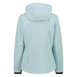 Softshell-Damenjacke mit abnehmbarer Kapuze><noscript><img width=