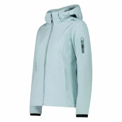 Softshell-Damenjacke mit abnehmbarer Kapuze><noscript><img width=