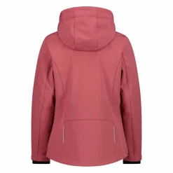 Softshell-Damenjacke mit abnehmbarer Kapuze><noscript><img width=