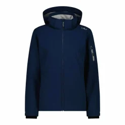 Softshell-Damenjacke mit abnehmbarer Kapuze><noscript><img width=