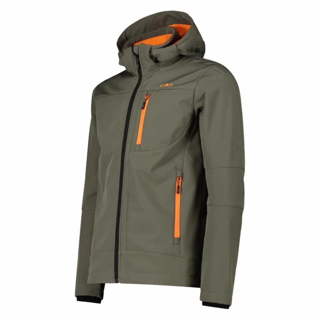 Softshell-Herrenjacke mit abnehmbarer Kapuze>CMP New