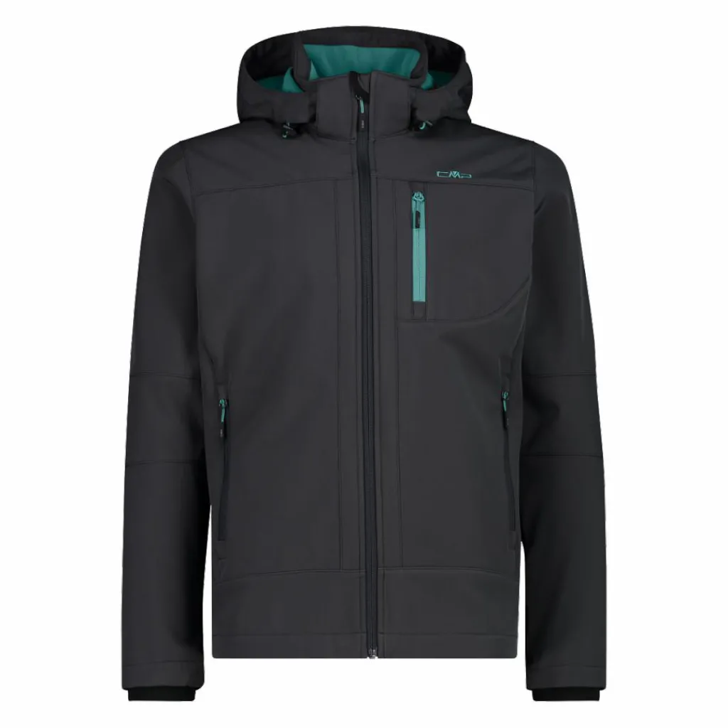 Softshell-Herrenjacke mit abnehmbarer Kapuze>CMP New