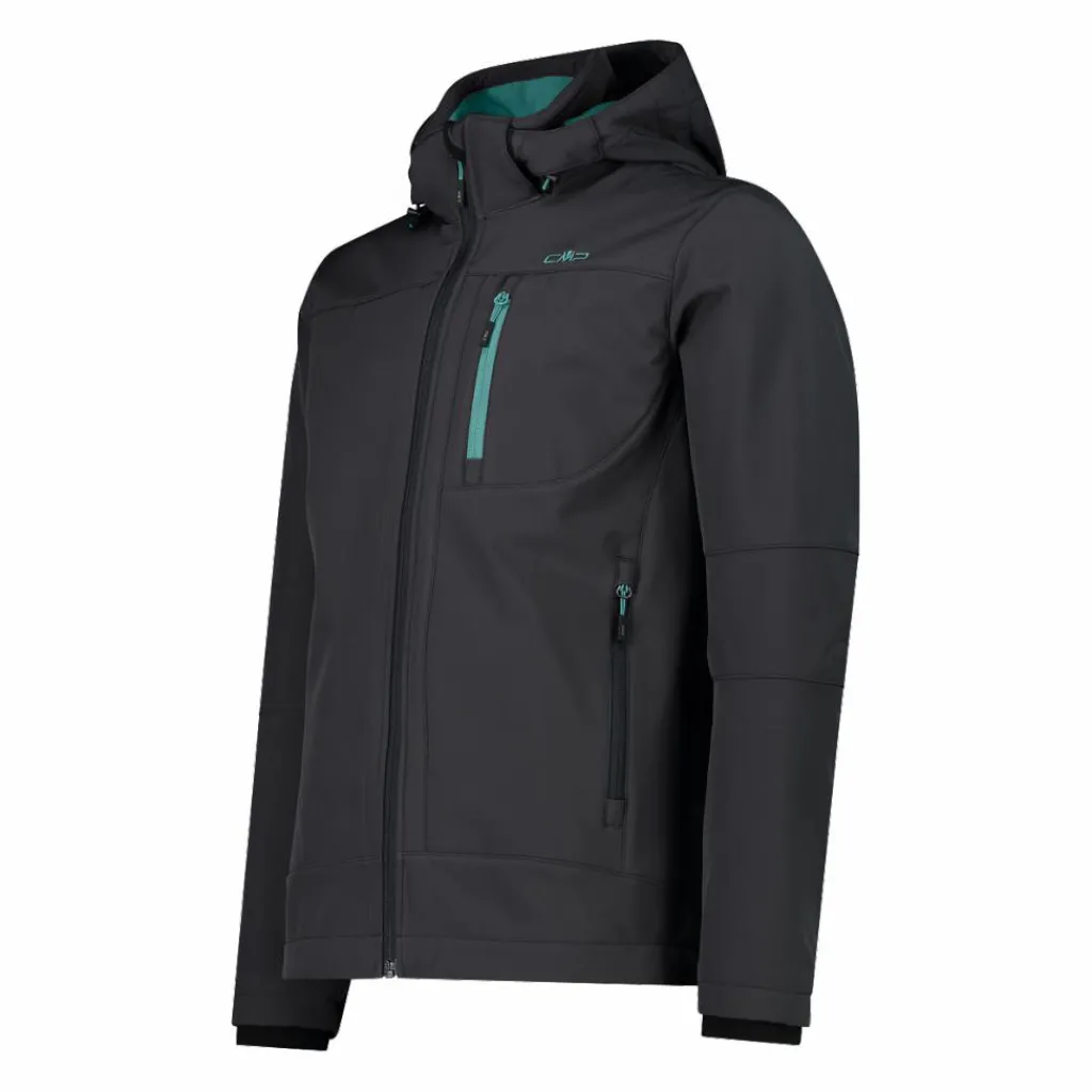 Softshell-Herrenjacke mit abnehmbarer Kapuze>CMP New