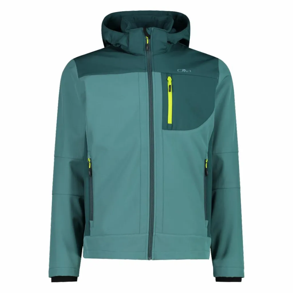 Softshell-Herrenjacke mit abnehmbarer Kapuze>CMP New