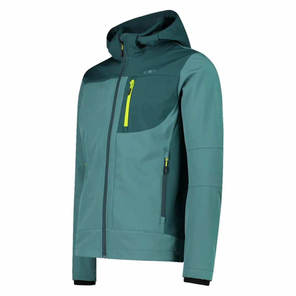 Softshell-Herrenjacke mit abnehmbarer Kapuze>CMP New