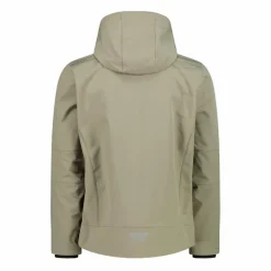 Softshell-Herrenjacke mit abnehmbarer Kapuze><noscript><img width=