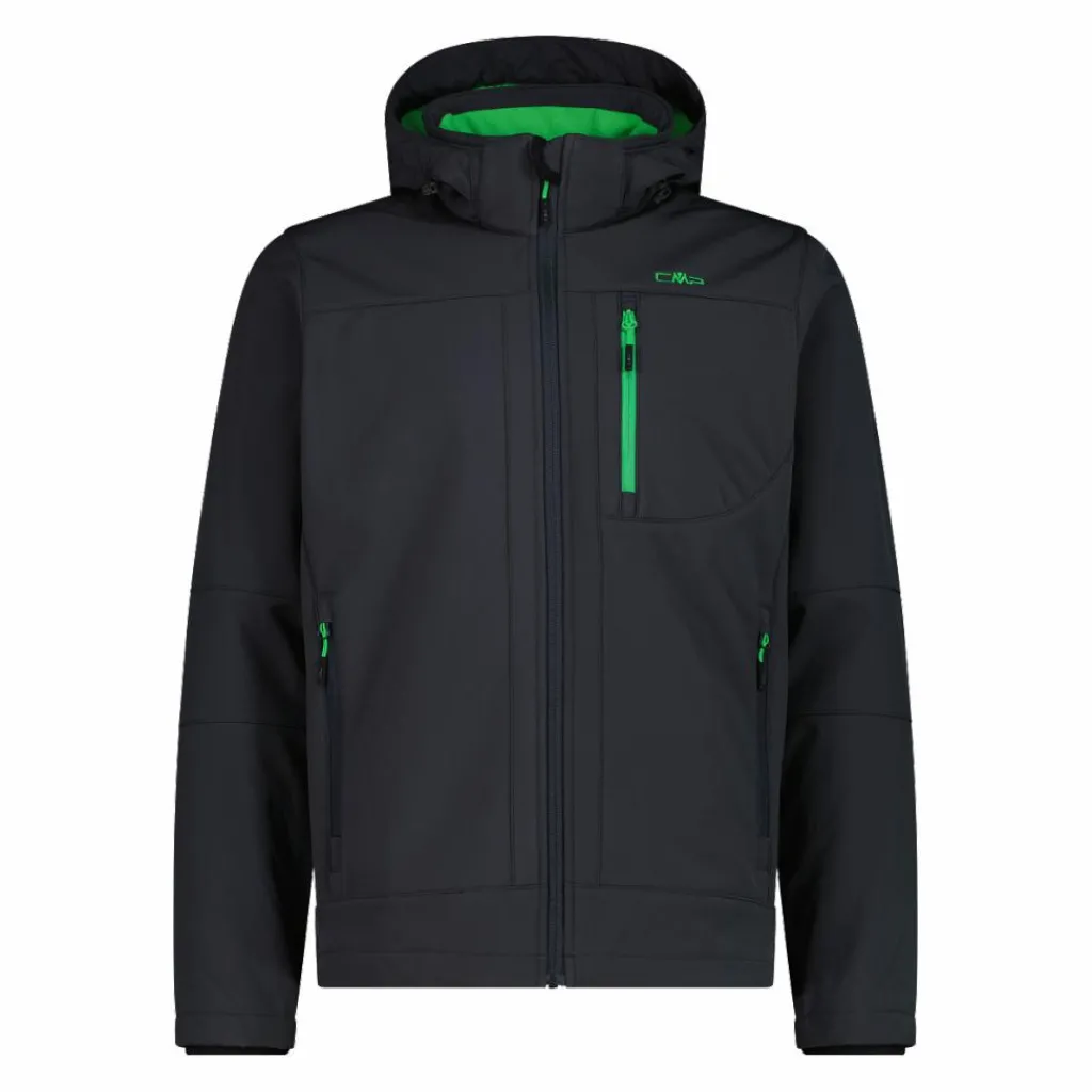 Softshell-Herrenjacke mit abnehmbarer Kapuze>CMP New