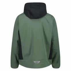 Softshell-Herrenjacke mit abnehmbarer Kapuze><noscript><img width=