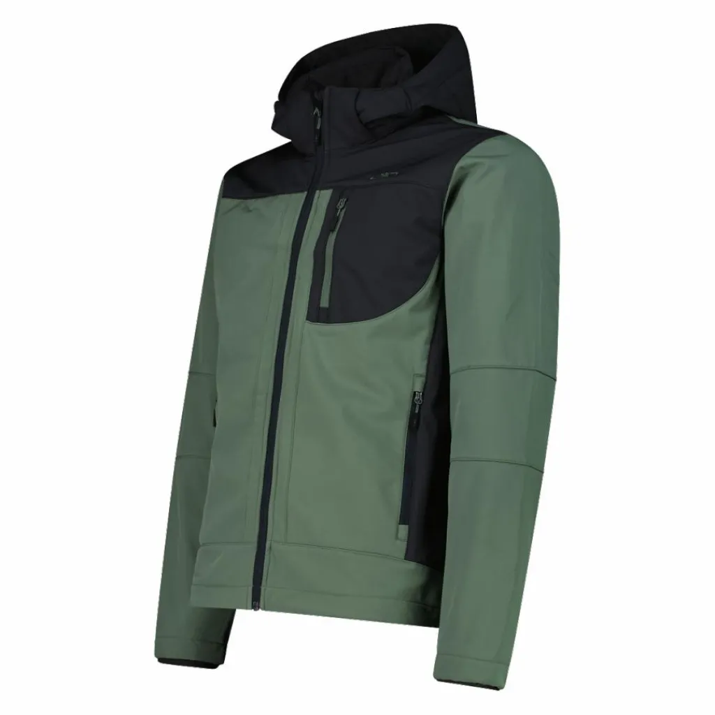 Softshell-Herrenjacke mit abnehmbarer Kapuze>CMP New