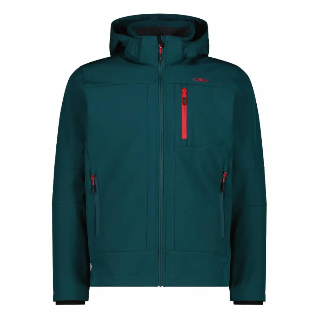 Softshell-Herrenjacke mit abnehmbarer Kapuze>CMP New