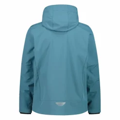 Softshell-Herrenjacke mit abnehmbarer Kapuze><noscript><img width=