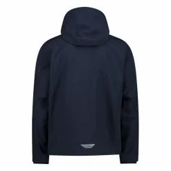 Softshell-Herrenjacke mit abnehmbarer Kapuze><noscript><img width=