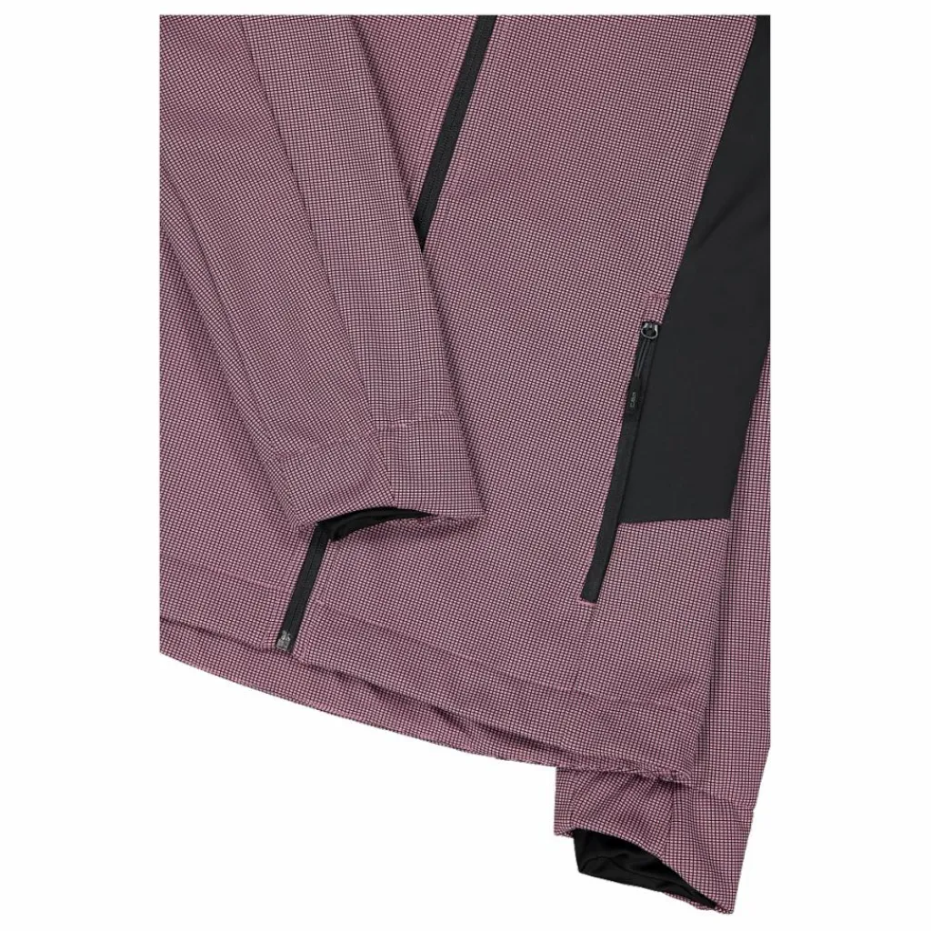 Softshelljacke für Damen mit Kapuze und zweifarbigem Grid-Jacquard-Motiv>CMP Outlet