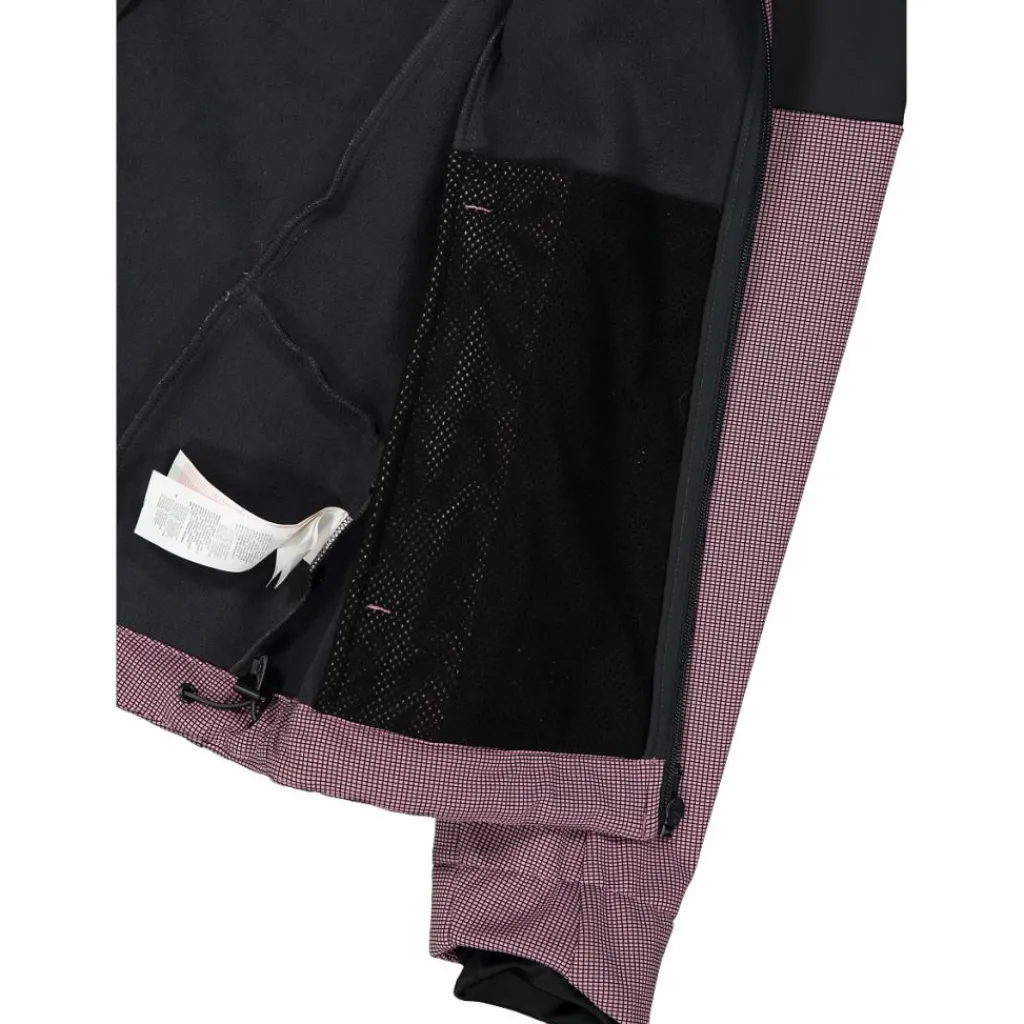Softshelljacke für Damen mit Kapuze und zweifarbigem Grid-Jacquard-Motiv>CMP Outlet