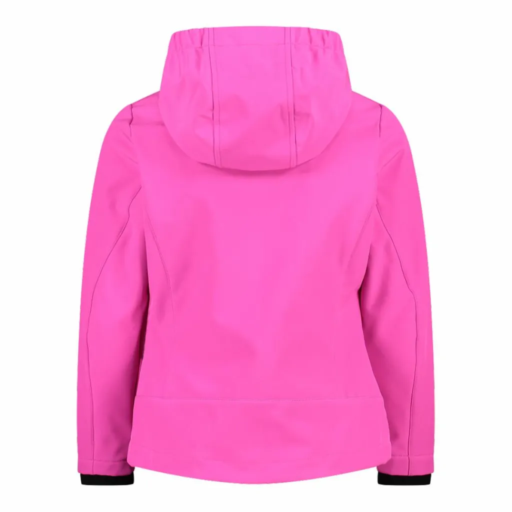 Softshell-Mädchenjacke mit Fix-Hood>CMP Discount