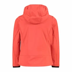 Softshell-Mädchenjacke mit Fix-Hood><noscript><img width=