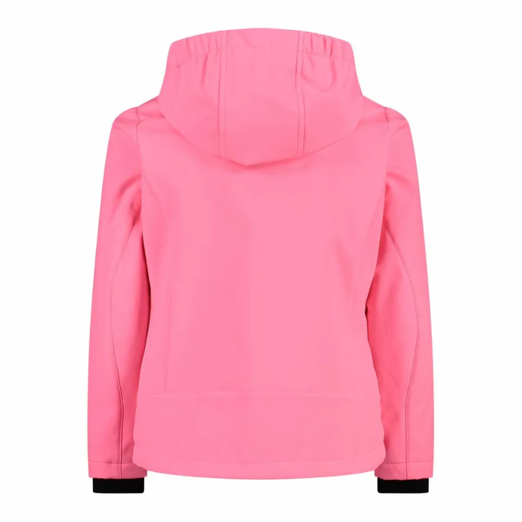 Softshell-Mädchenjacke mit Fix-Hood>CMP Discount