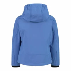 Softshell-Mädchenjacke mit Fix-Hood><noscript><img width=