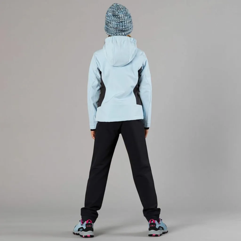 Softshell-Mädchenjacke mit Fix-Hood>CMP Discount