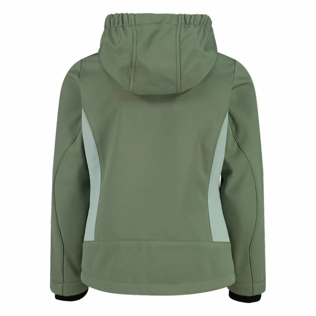 Softshell-Mädchenjacke mit Fix-Hood>CMP Discount