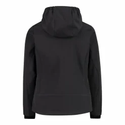 Softshell-Mädchenjacke mit Fix-Hood><noscript><img width=
