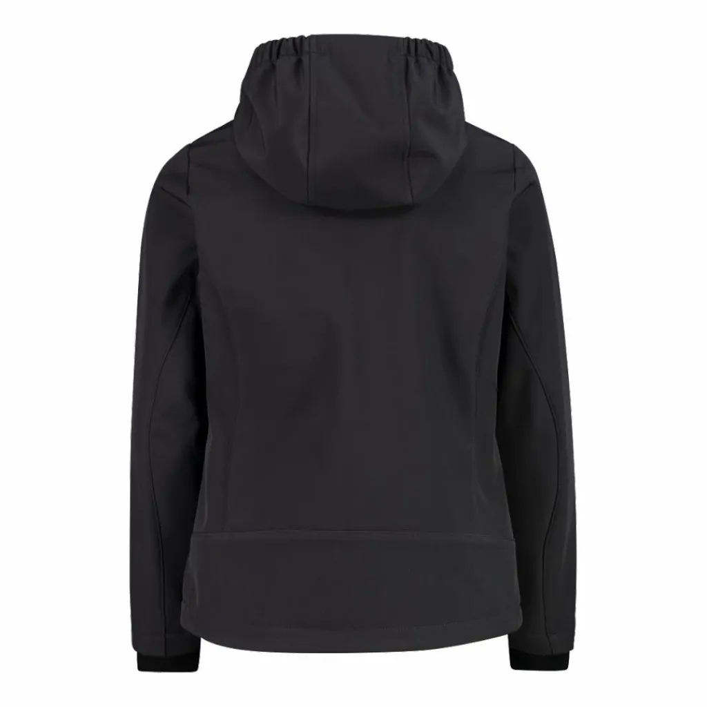 Softshell-Mädchenjacke mit Fix-Hood>CMP Discount