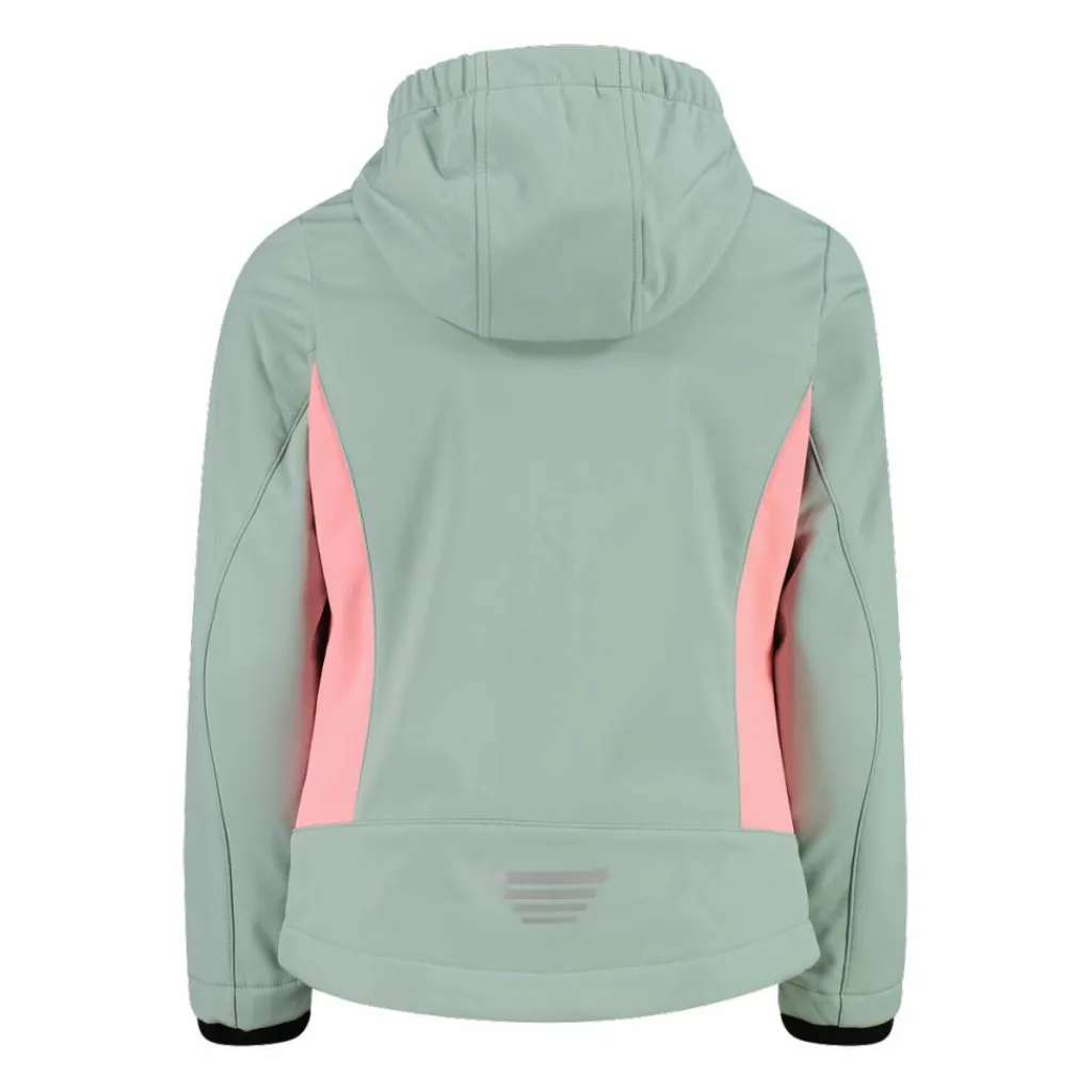 Softshell-Mädchenjacke mit Fix-Hood>CMP Discount