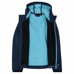 Softshell-Mädchenjacke mit Fix-Hood><noscript><img width=