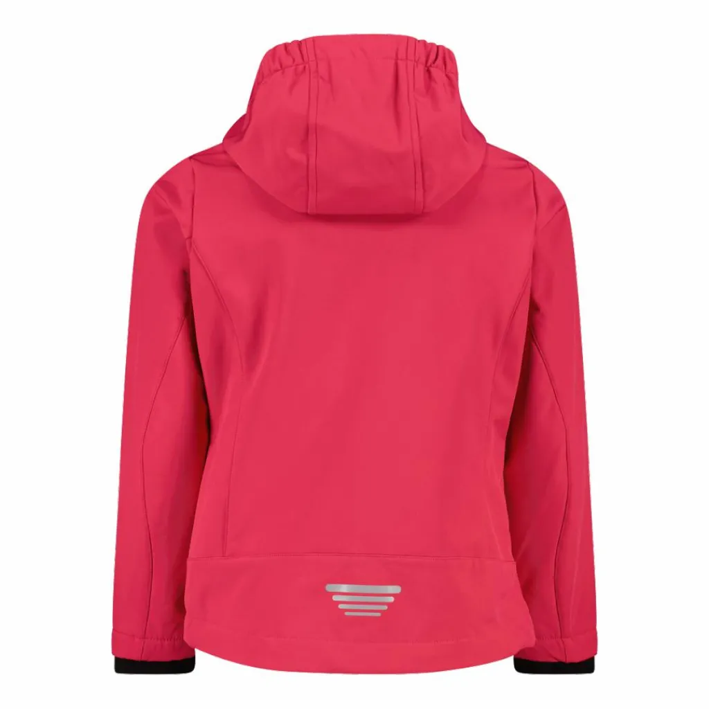 Softshell-Mädchenjacke mit Fix-Hood>CMP Discount