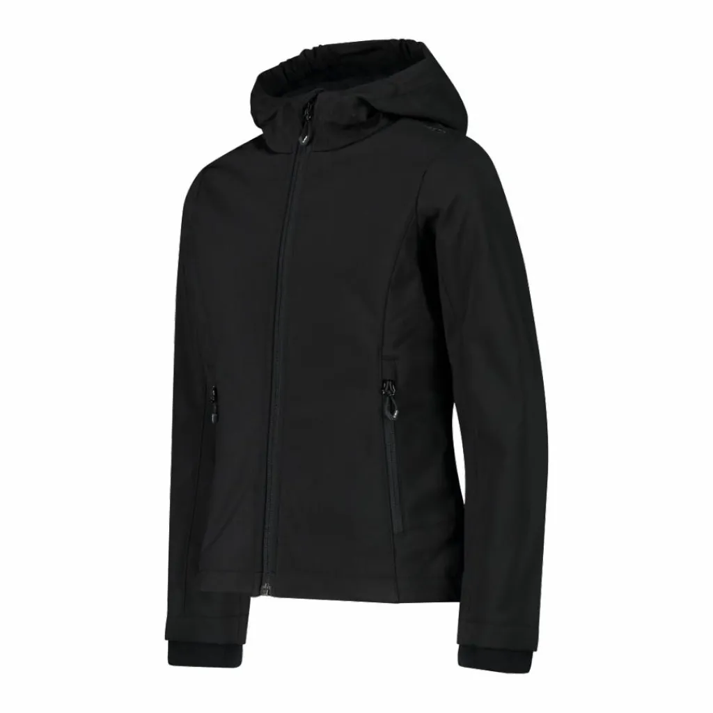 Softshell-Mädchenjacke mit Fix-Hood>CMP Discount