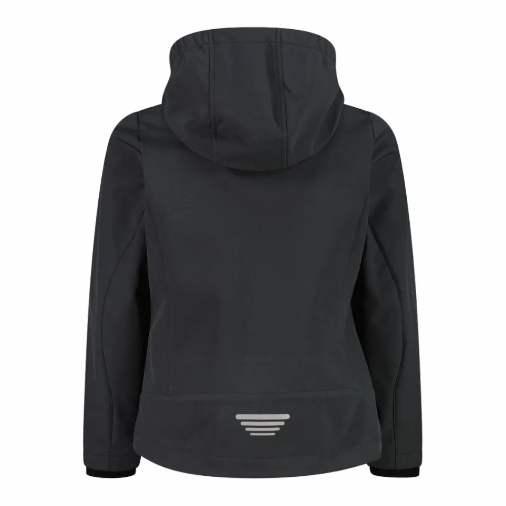 Softshell-Mädchenjacke mit Fix-Hood>CMP Discount
