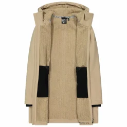 Softshell-Parka für Damen mit Kunstfell><noscript><img width=